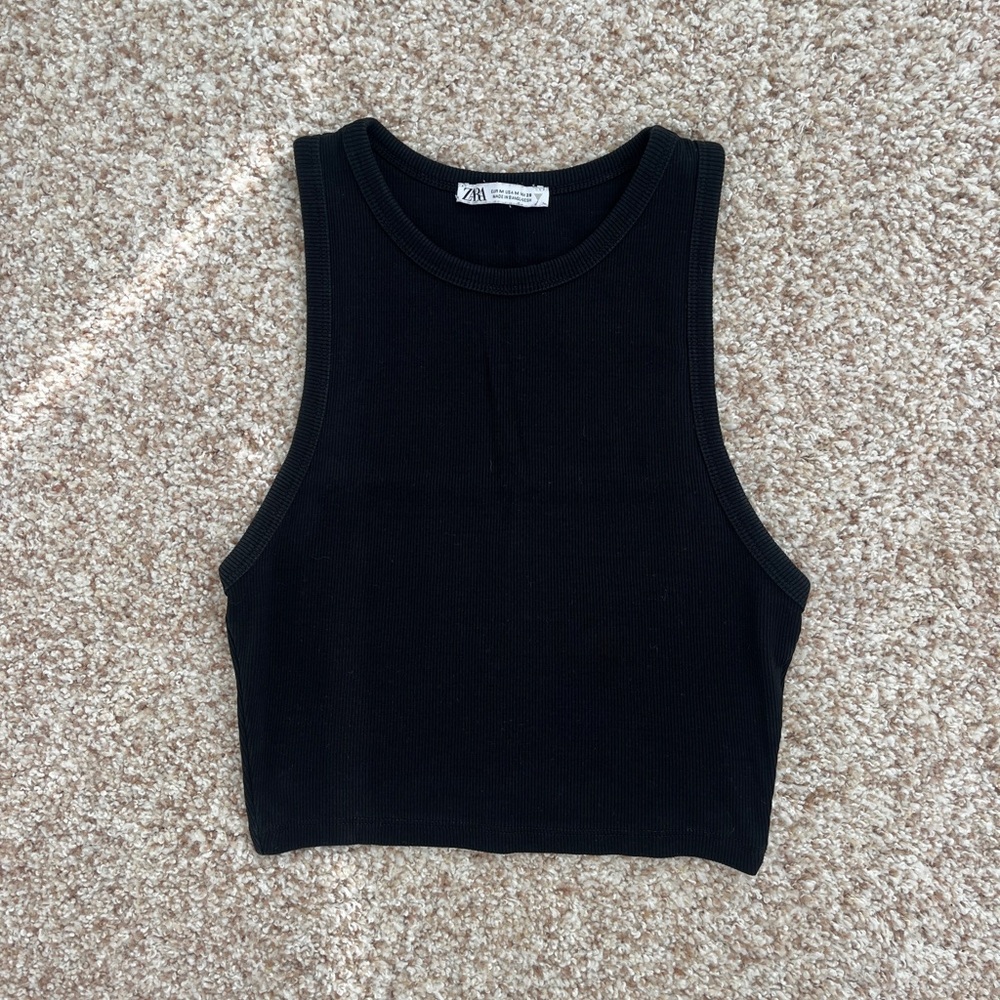 ZARA | rib crop tanks (3) - Picture 3 of 4